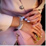 Дамска Гривна с Перли Сваровски/Swarovski HARMONY